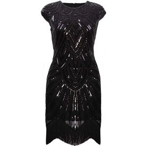 Gatsby Inspired Beaded Dress
